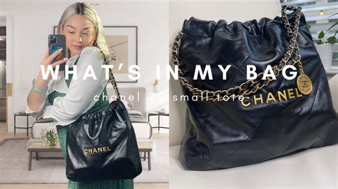 chanel 22 small vs medium|2022 chanel 22 bag.